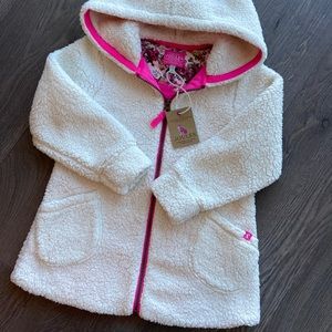 NWT Joules Cream Huddle Jacket